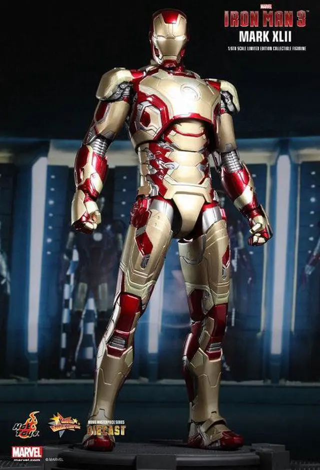 Alt view image 15 of 16 - Iron Man Mark XLII Movie Masterpiece 1/6 Hot Toys Limited Edition Figure