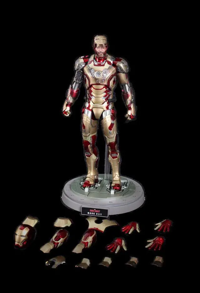 Alt view image 12 of 16 - Iron Man Mark XLII Movie Masterpiece 1/6 Hot Toys Limited Edition Figure