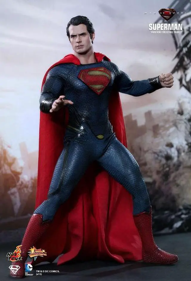 Alt view image 4 of 5 - Figure Hot Toys MMS200 - DC Comics - Superman : Man Of Steel - Superman