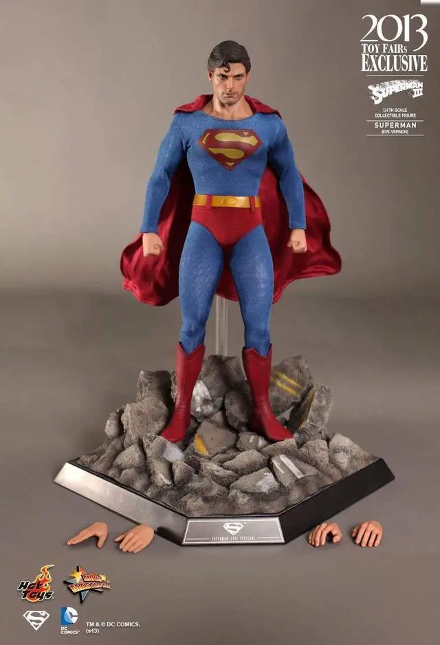 Alt view image 2 of 5 - Figure Hot Toys MMS207 - DC Comics - Superman 3 - Superman Evil Version