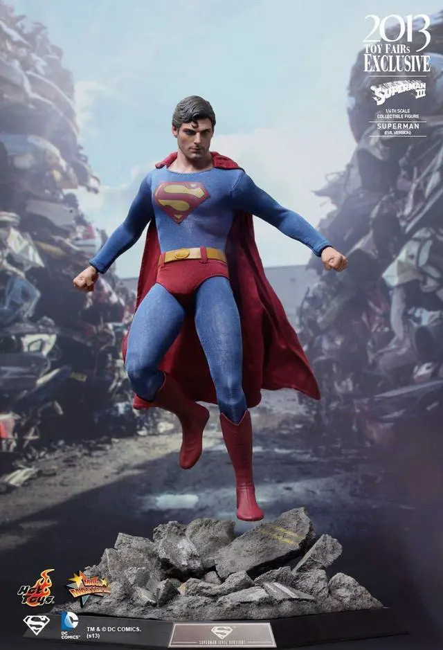 Alt view image 3 of 5 - Figure Hot Toys MMS207 - DC Comics - Superman 3 - Superman Evil Version