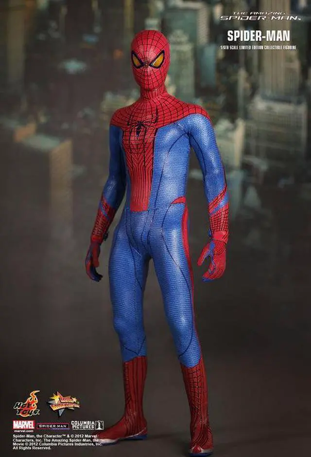 Alt view image 11 of 13 - The Amazing Spider-Man Movie Masterpiece 1/6 Scale Hot Toys Figure
