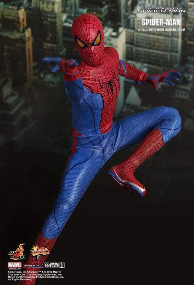 Alt view image 12 of 13 - The Amazing Spider-Man Movie Masterpiece 1/6 Scale Hot Toys Figure