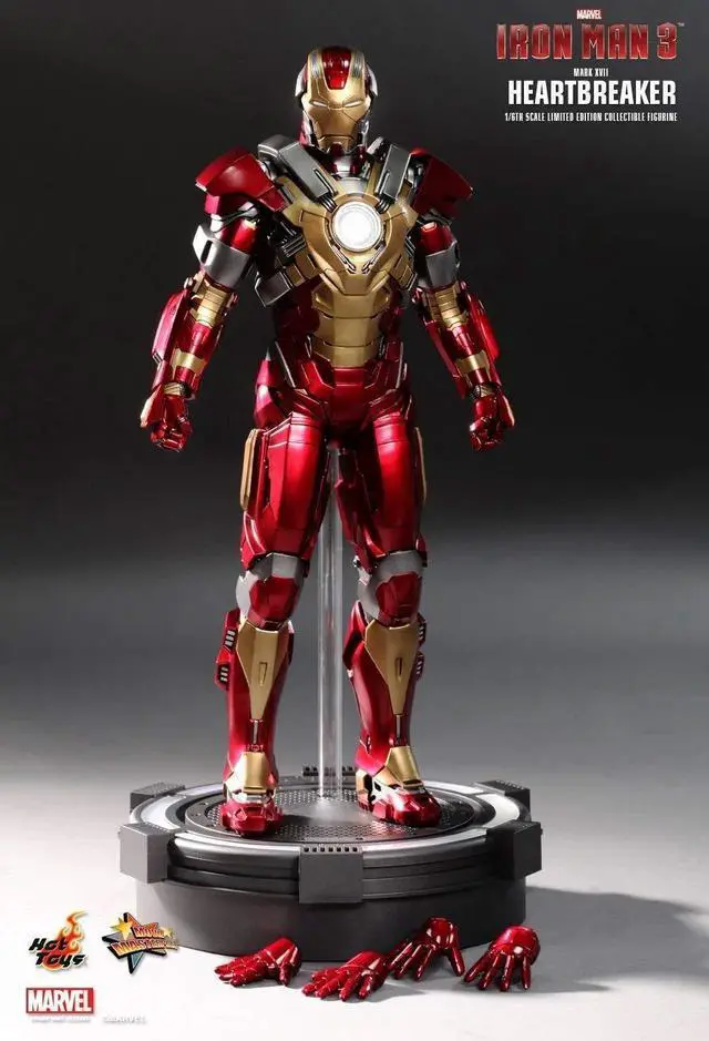 Alt view image 3 of 5 - 1/6 SCALE Iron Man Mark 17: Heartbreaker Iron Man Sixth Scale Figure by Hot Toys Movie Masterpiece Series