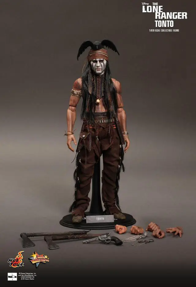 Alt view image 2 of 5 - Figure Hot Toys MMS217 - The Lone Ranger - Tonto