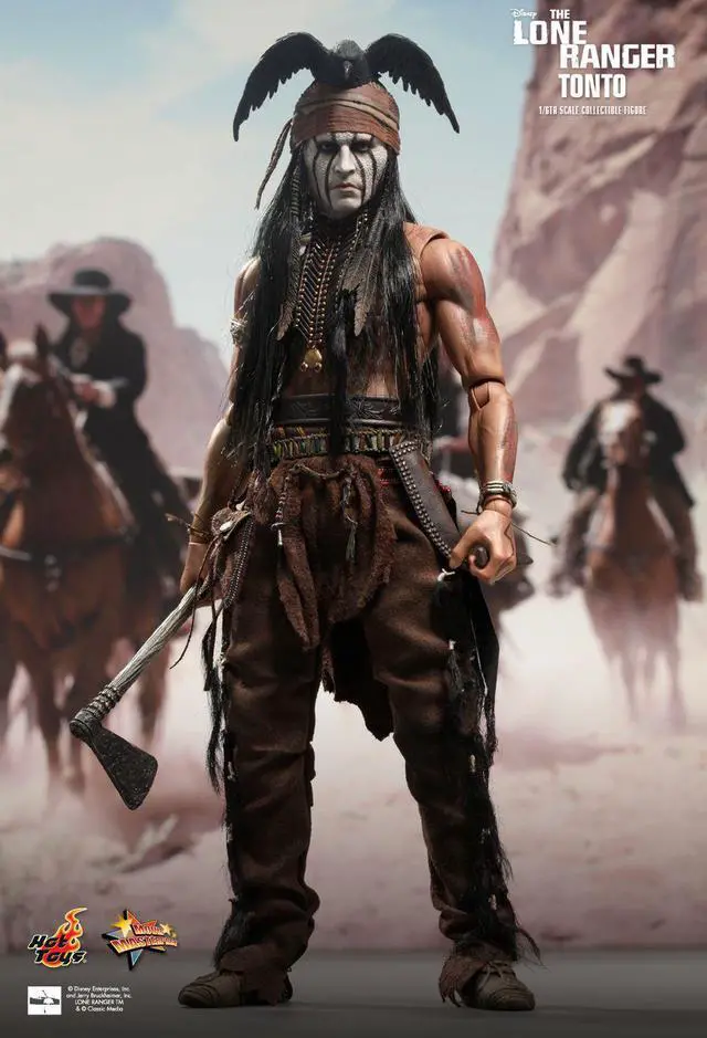 Alt view image 4 of 5 - Figure Hot Toys MMS217 - The Lone Ranger - Tonto