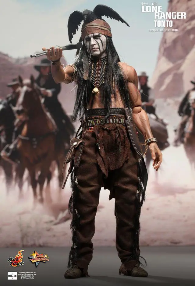 Alt view image 3 of 5 - Figure Hot Toys MMS217 - The Lone Ranger - Tonto