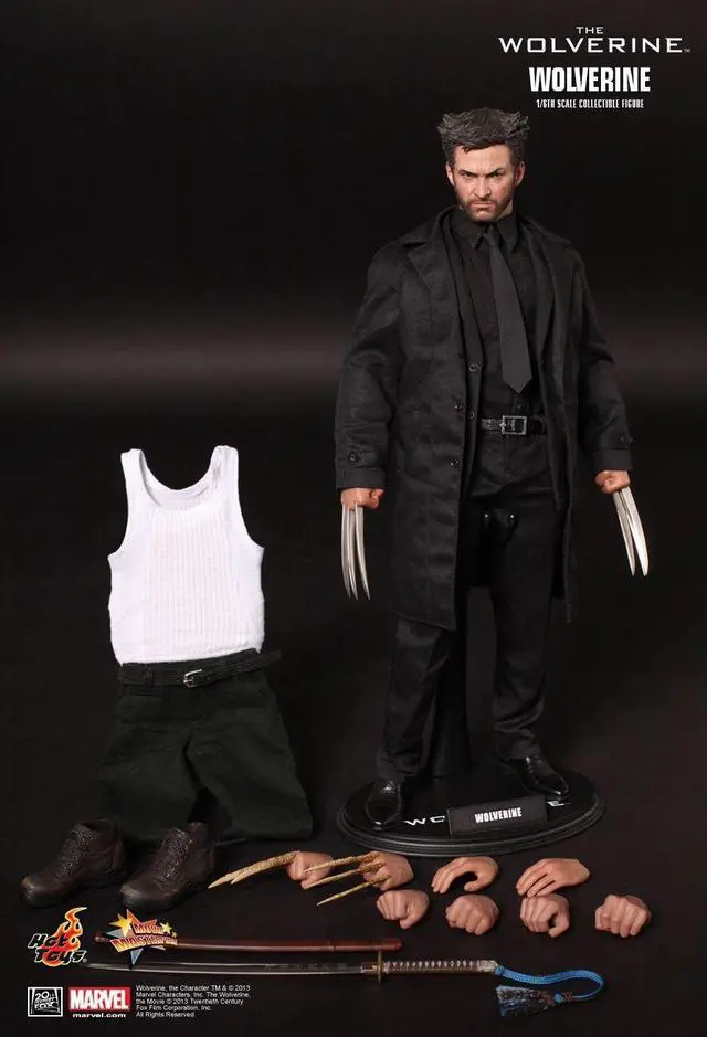 Alt view image 6 of 9 - The Wolverine 12" Hot Toys Figure