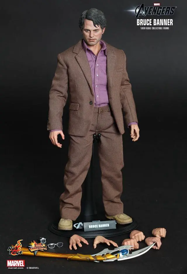Alt view image 2 of 4 - Figure Hot Toys MMS229 - Marvel Comics - The Avengers - Bruce Banner