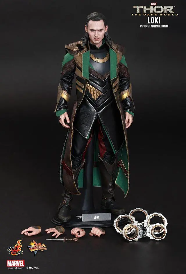 Alt view image 2 of 5 - Figure Hot Toys MMS231 - Marvel Comics - Thor : The Dark World - Loki Deluxe Version