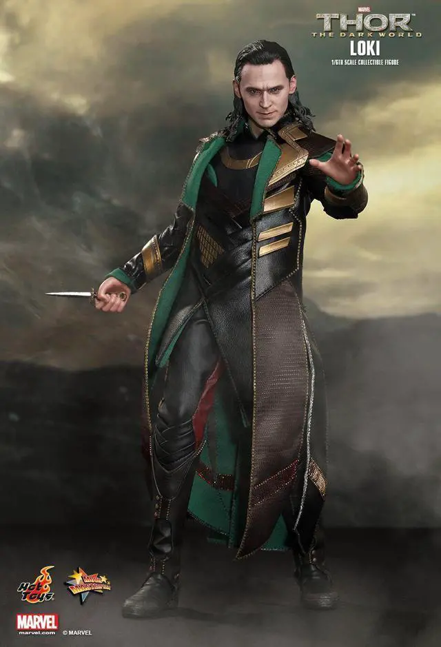Alt view image 3 of 5 - Figure Hot Toys MMS231 - Marvel Comics - Thor : The Dark World - Loki Deluxe Version