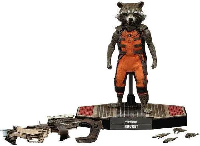 Main image of Figure Hot Toys MMS252 - Marvel Comics - Guardians Of The Galaxy - Rocket