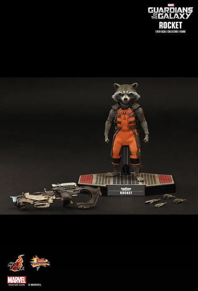 Alt view image 2 of 5 - Figure Hot Toys MMS252 - Marvel Comics - Guardians Of The Galaxy - Rocket