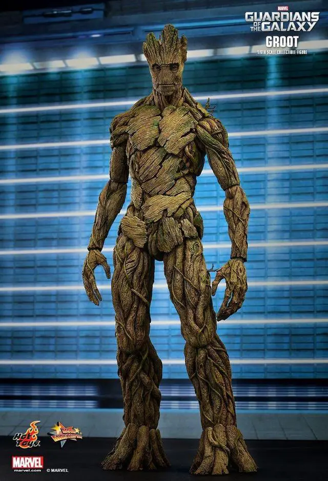 Alt view image 10 of 12 - Groot Guardians of the Galaxy Movie Masterpiece 1/6 Scale Figure