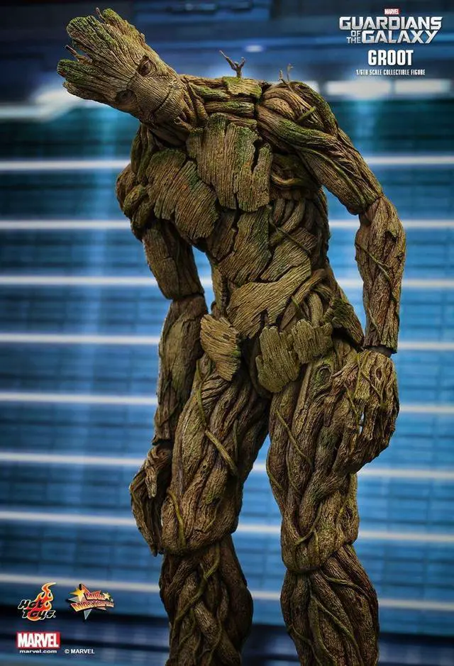 Alt view image 11 of 12 - Groot Guardians of the Galaxy Movie Masterpiece 1/6 Scale Figure
