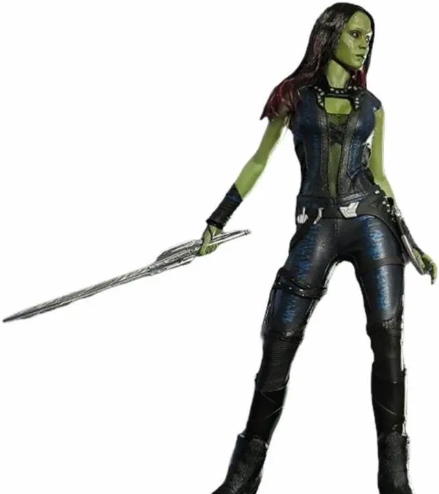 Alt view image 12 of 16 - Gamora Guardians of the Galaxy Movie Masterpiece 1/6 Scale Hot Toys Figure