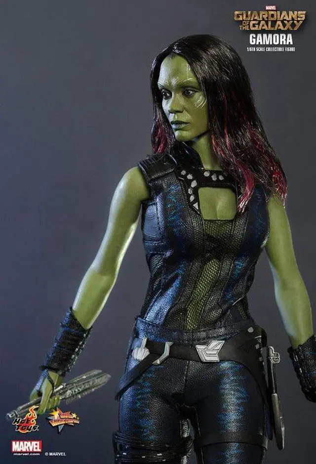 Alt view image 15 of 16 - Gamora Guardians of the Galaxy Movie Masterpiece 1/6 Scale Hot Toys Figure