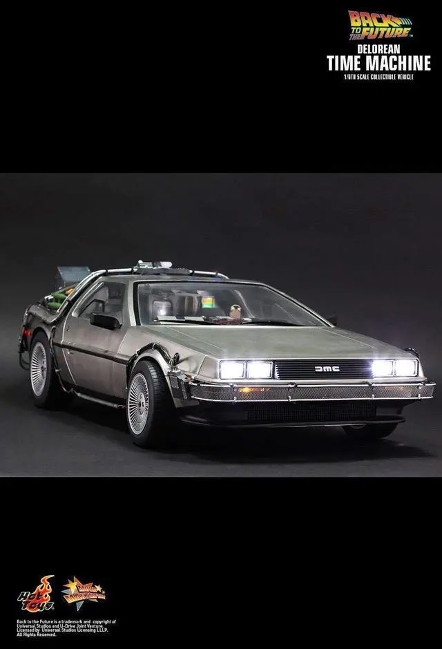 Alt view image 4 of 5 - Figure Hot Toys MMS260 - Back To The Future - Delorean Time Machine