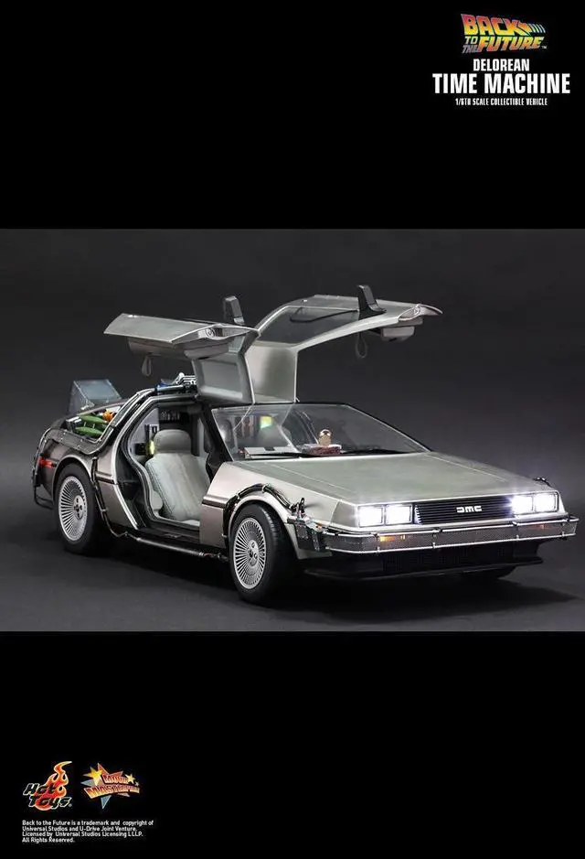 Alt view image 3 of 5 - Figure Hot Toys MMS260 - Back To The Future - Delorean Time Machine