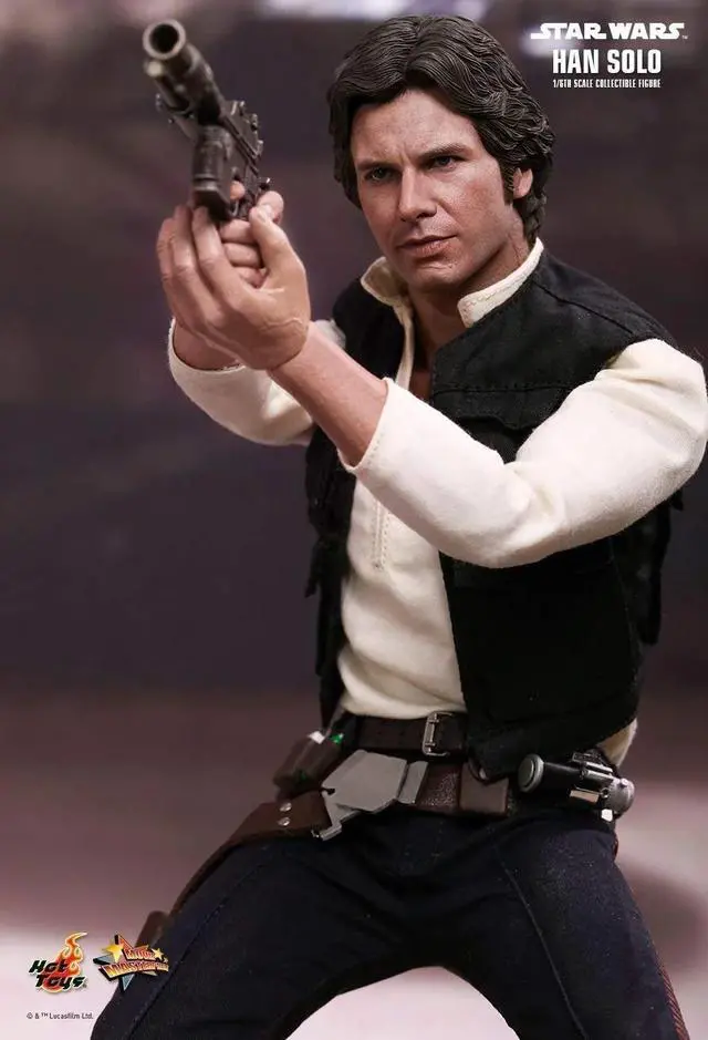 Alt view image 4 of 5 - Figure Hot Toys MMS261 - Star Wars 4 : A New Hope - Han Solo Standard Version