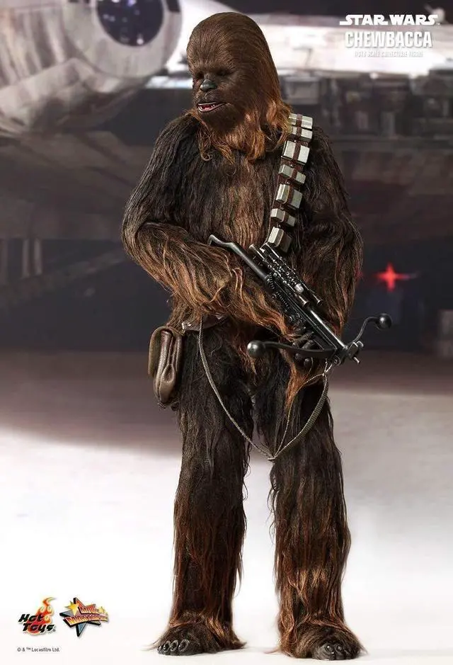 Alt view image 4 of 4 - Figure Hot Toys MMS262 - Star Wars 4 : A New Hope - Chewbacca
