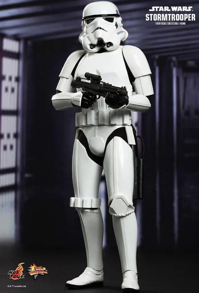 Alt view image 3 of 5 - Figure Hot Toys MMS267 - Star Wars 4 : A New Hope - Stormtrooper