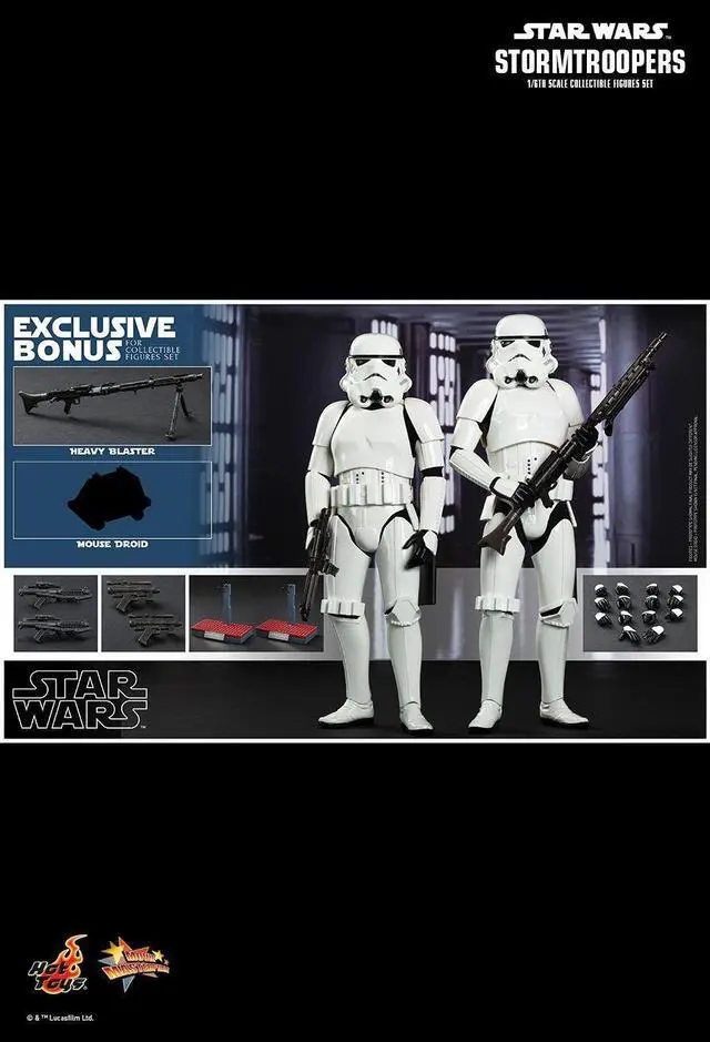 Alt view image 2 of 5 - Figure Hot Toys MMS268 - Star Wars 4 : A New Hope - Stormtroopers