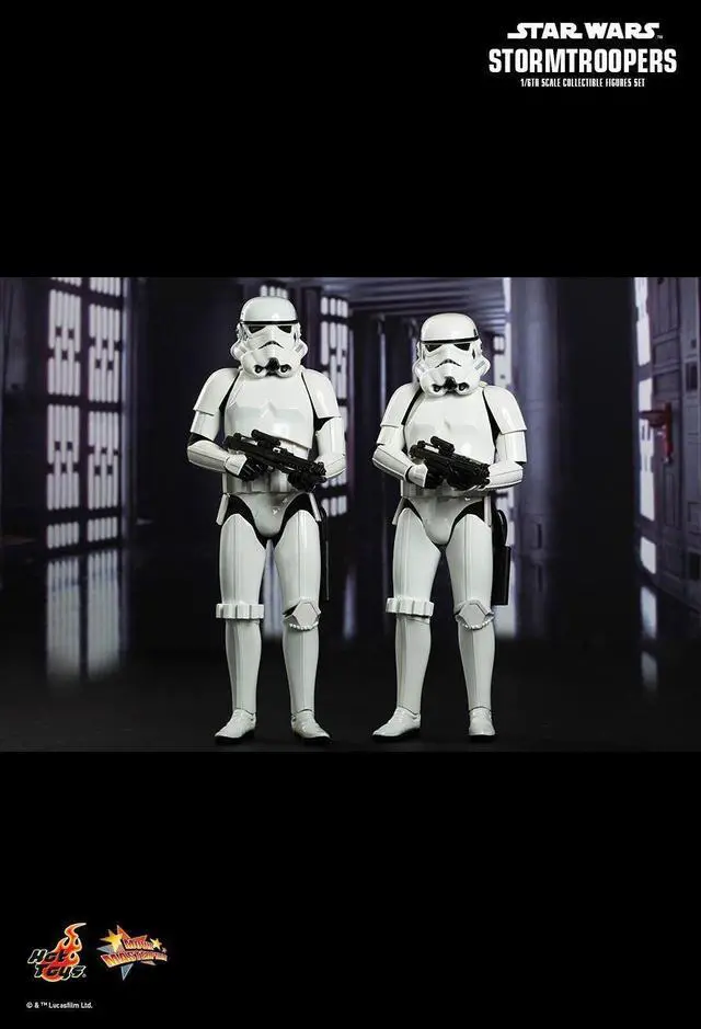 Alt view image 3 of 5 - Figure Hot Toys MMS268 - Star Wars 4 : A New Hope - Stormtroopers