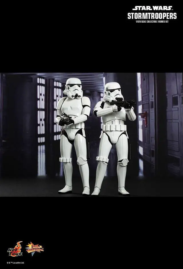Alt view image 4 of 5 - Figure Hot Toys MMS268 - Star Wars 4 : A New Hope - Stormtroopers