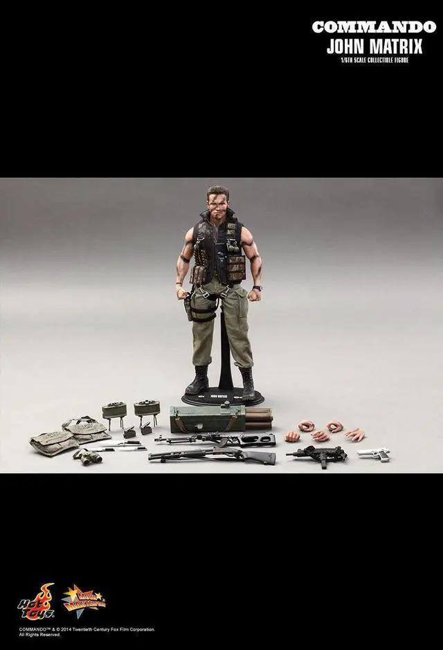 Alt view image 2 of 5 - Figure Hot Toys MMS276 - Commando - John Matrix