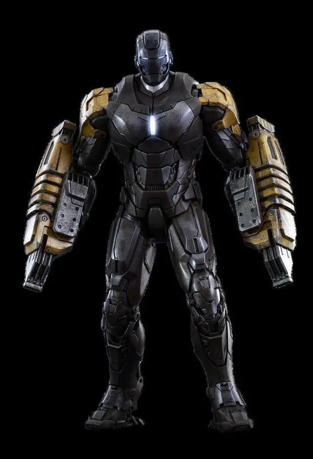 Alt view image 9 of 13 - Striker Mark XXV Iron Man 3 Movie Masterpiece 1/6 Scale Figure