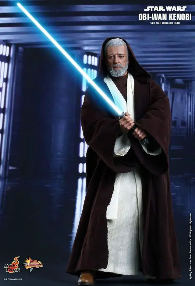 Alt view image 3 of 5 - Figure Hot Toys MMS283 - Star Wars 4 : A New Hope - Obi-Wan Kenobi