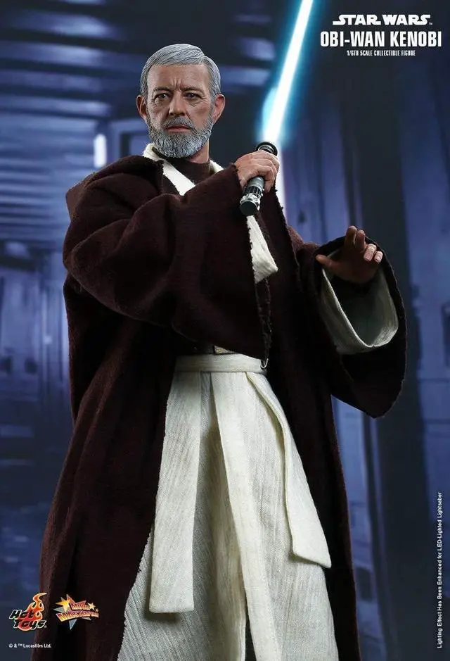 Alt view image 4 of 5 - Figure Hot Toys MMS283 - Star Wars 4 : A New Hope - Obi-Wan Kenobi