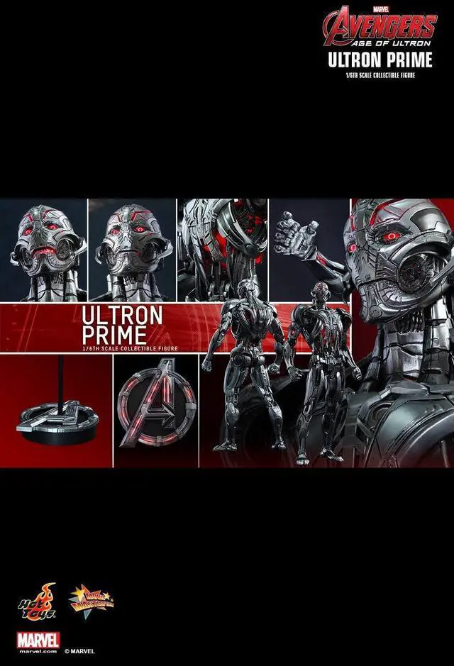 Alt view image 2 of 5 - Figure Hot Toys MMS284 - Marvel Comics - Avengers : Age Of Ultron - Ultron Prime