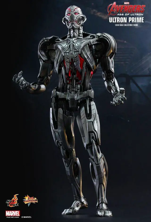 Alt view image 4 of 5 - Figure Hot Toys MMS284 - Marvel Comics - Avengers : Age Of Ultron - Ultron Prime