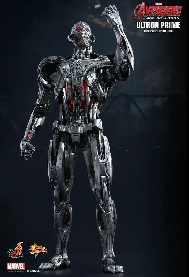 Alt view image 3 of 5 - Figure Hot Toys MMS284 - Marvel Comics - Avengers : Age Of Ultron - Ultron Prime