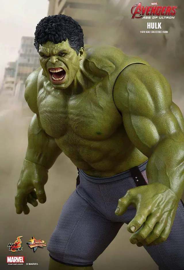 Alt view image 4 of 5 - Figure Hot Toys MMS286 - Marvel Comics - Avengers : Age Of Ultron - Hulk Standard Version