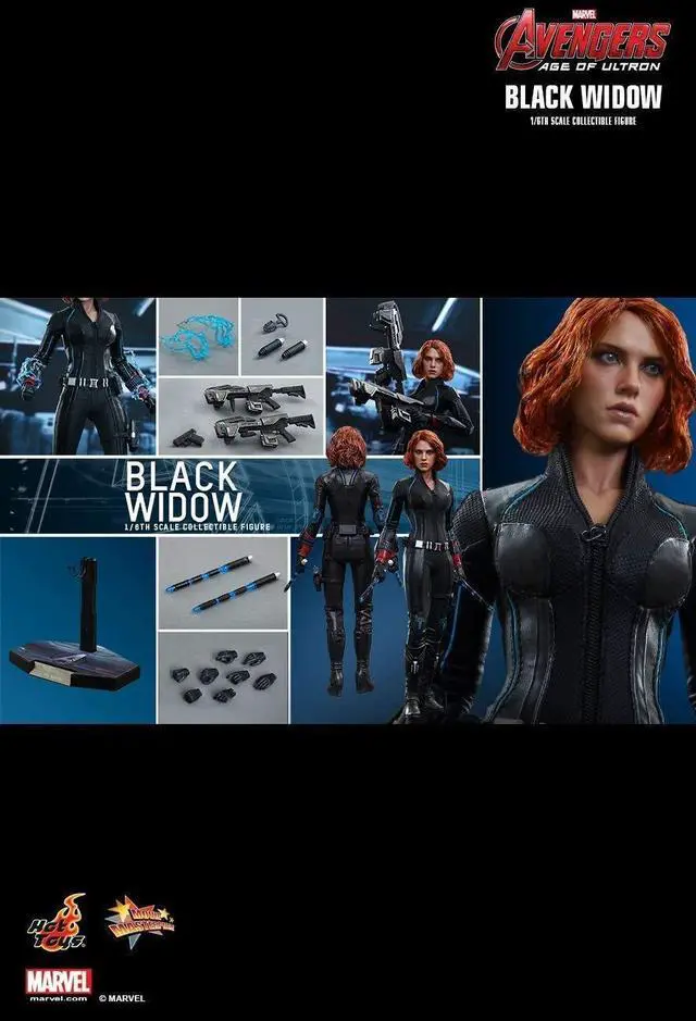 Alt view image 2 of 5 - Figure Hot Toys MMS288 - Marvel Comics - Avengers : Age Of Ultron - Black Widow