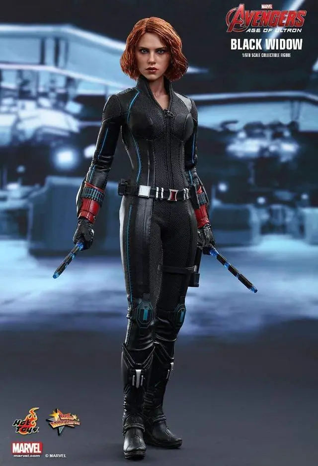 Alt view image 3 of 5 - Figure Hot Toys MMS288 - Marvel Comics - Avengers : Age Of Ultron - Black Widow