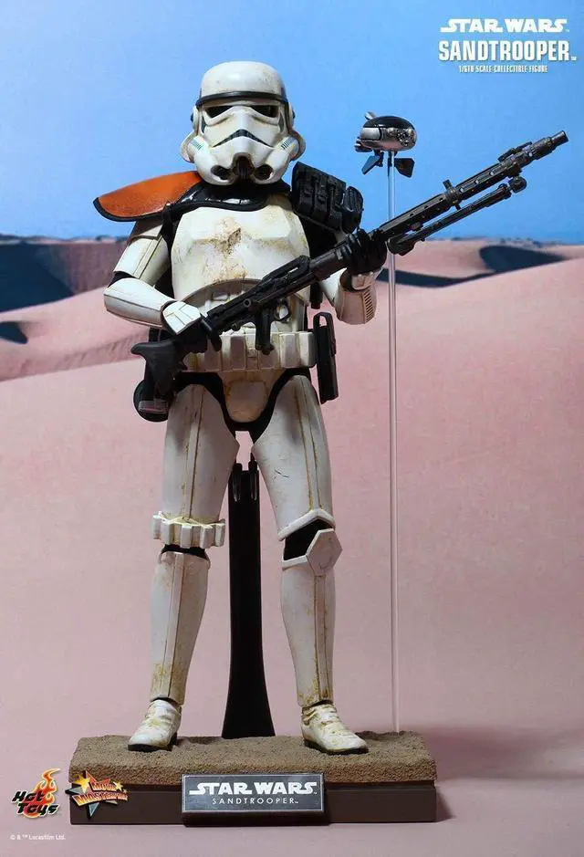 Alt view image 3 of 5 - Figure Hot Toys MMS295 - Star Wars 4 : A New Hope - Sandtrooper