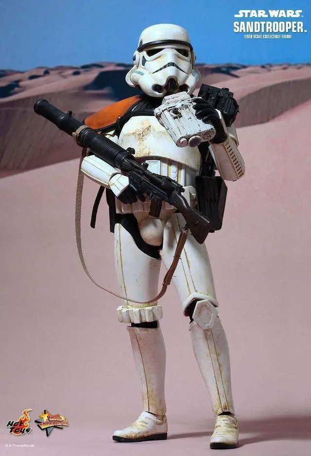 Alt view image 4 of 5 - Figure Hot Toys MMS295 - Star Wars 4 : A New Hope - Sandtrooper