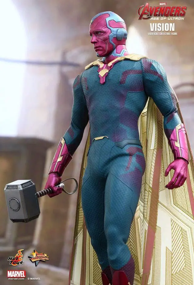 Alt view image 4 of 5 - Figure Hot Toys MMS296 - Marvel Comics - Avengers : Age Of Ultron - Vision