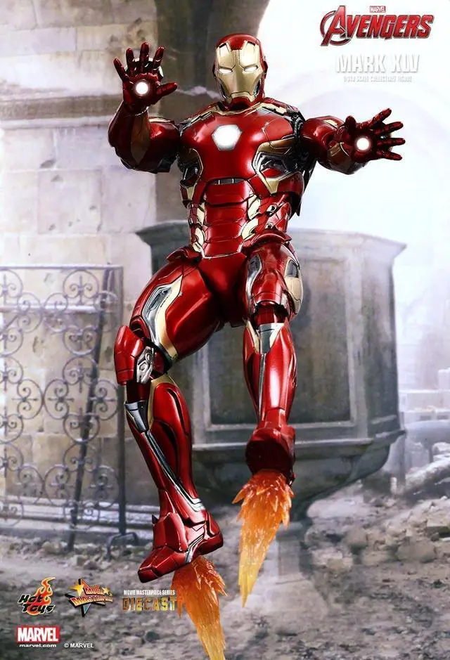 Alt view image 4 of 5 - Figure Hot Toys MMS300D11 - Marvel Comics - Avengers : Age Of Ultron - Iron Man Mark 45