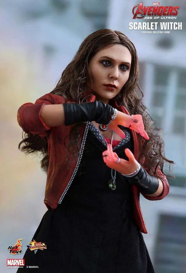 Alt view image 4 of 5 - Figure Hot Toys MMS301 - Marvel Comics - Avengers : Age Of Ultron - Scarlet Witch