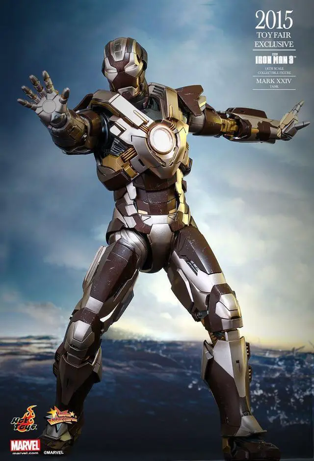 Alt view image 4 of 5 - Figure Hot Toys MMS303 - Marvel Comics - Iron Man 3 - Iron Man Tank Mark XXIV