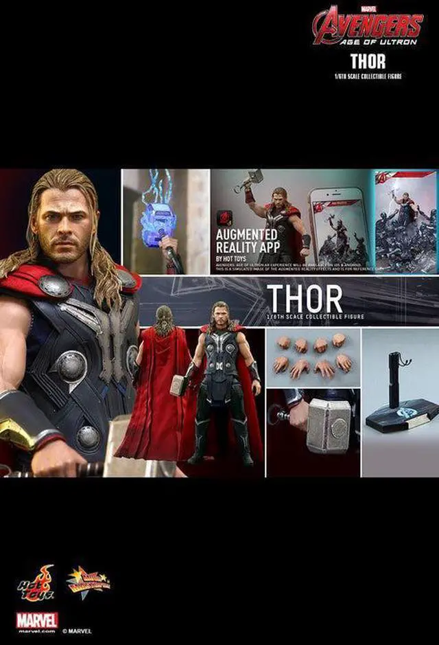 Alt view image 2 of 5 - Figure Hot toys MMS306 - Marvel Comics - Avengers : Age Of Ultron - Thor