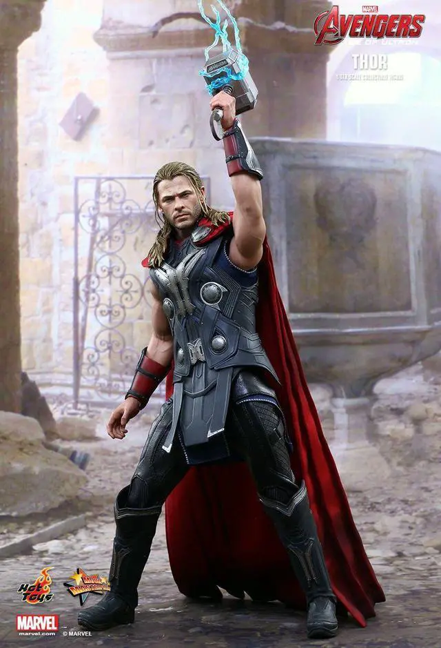 Alt view image 3 of 5 - Figure Hot toys MMS306 - Marvel Comics - Avengers : Age Of Ultron - Thor