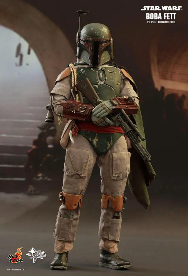 Alt view image 4 of 5 - Figure Hot Toys MMS312 - Star Wars 6 : Return Of The Jedi - Boba Fett Standard Version