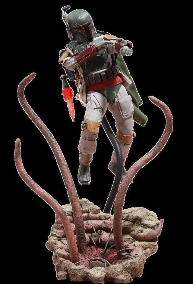 Alt view image 3 of 7 - Hot Toys Star Wars Episode VI Return of the Jedi Boba Fett Deluxe Version 1/6 Scale 12" Figure