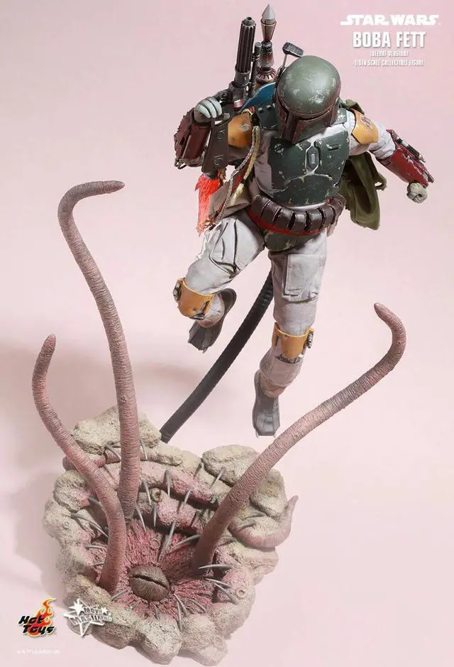 Alt view image 6 of 7 - Hot Toys Star Wars Episode VI Return of the Jedi Boba Fett Deluxe Version 1/6 Scale 12" Figure